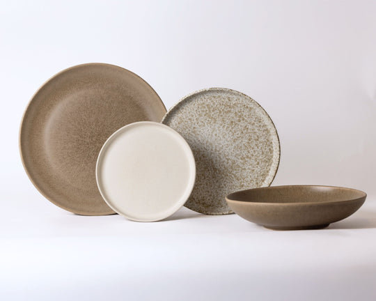 Serviesset | Broken Shells & On The Rocks | 4-delig