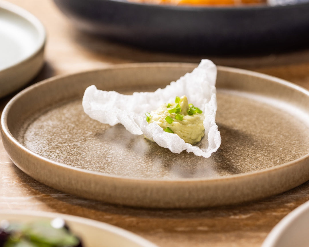 Mimo's Receptenboek - Amuse cracker met creme van prei & parmezaan