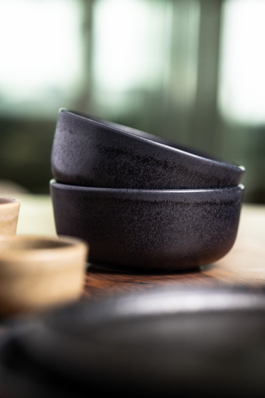 Geschirrset | Midnight Blue &amp; On The Rocks | 4-teilig