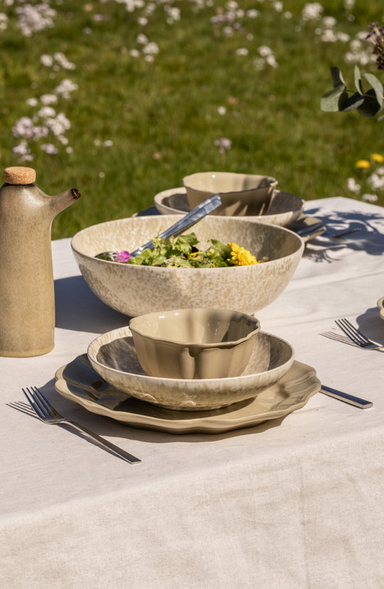 Serviesset | Wild Olive &amp; Limestone Valley | 5-delig